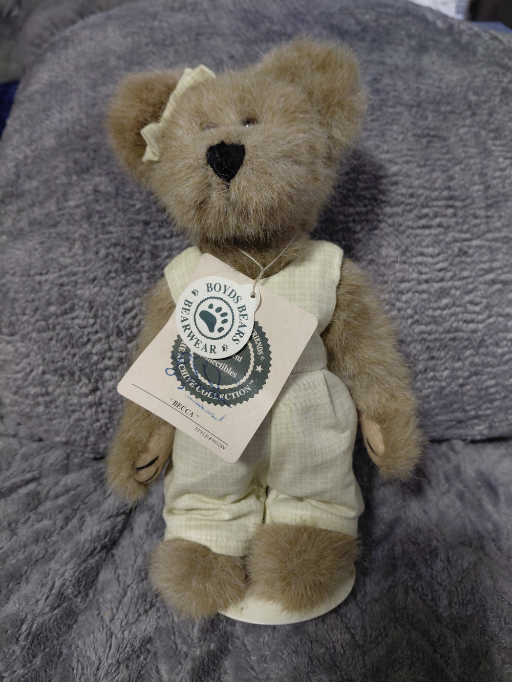 Boyds Bears Becca The Archive Collection plush bear